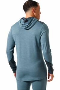 Helly Hansen camiseta térmica manga larga hombre LIFA MERINO MIDWEIGHT HOODIE vista trasera