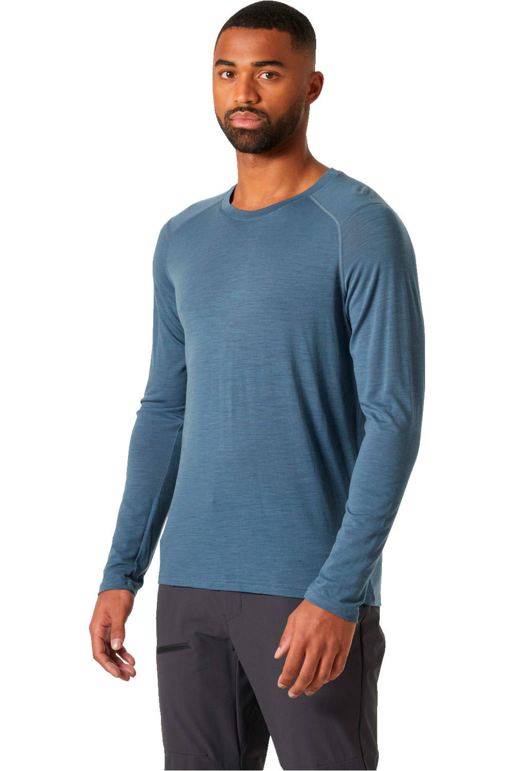 Helly Hansen camiseta térmica manga larga mujer HH DURAWOOL CREW LS vista frontal