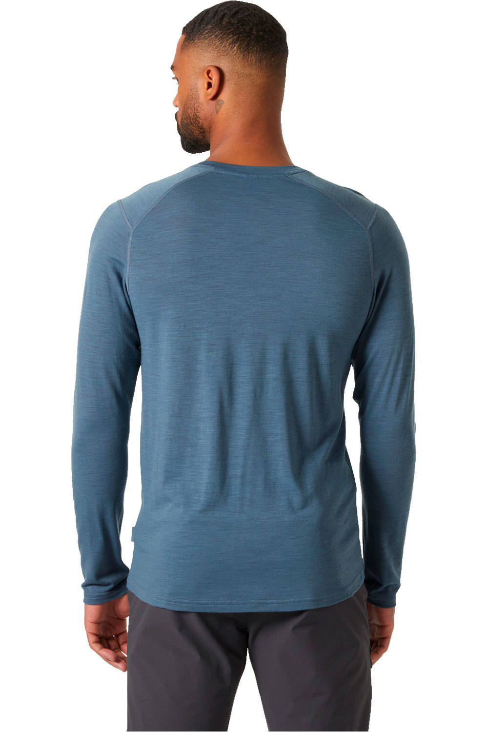 Helly Hansen camiseta térmica manga larga mujer HH DURAWOOL CREW LS vista trasera