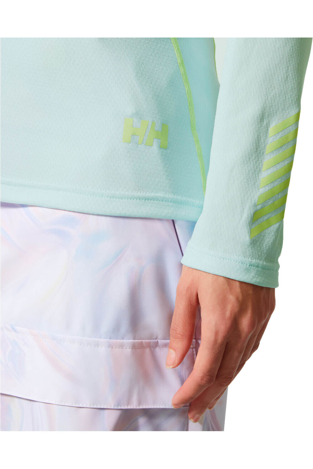 Helly Hansen camiseta térmica manga larga mujer W LIFA ACTIVE CREW vista detalle