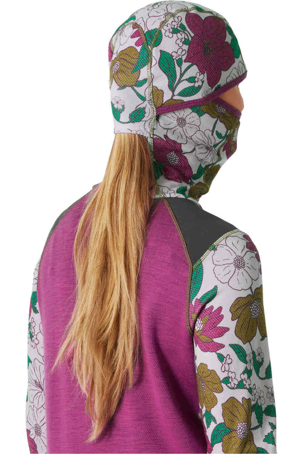 Helly Hansen camiseta térmica manga larga mujer W LIFA MERINO MIDW BLC HOODIE 04