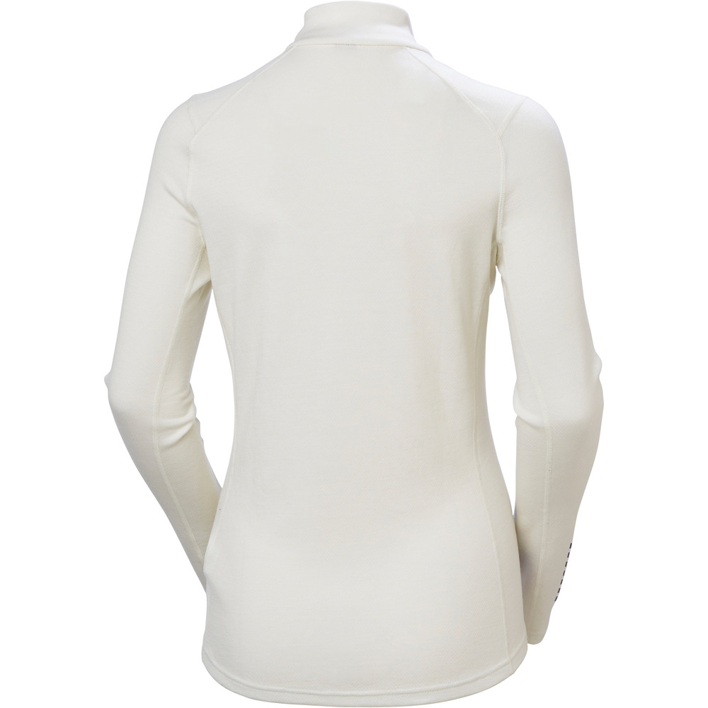Helly Hansen camiseta térmica manga larga mujer W LIFA MERINO MIDW GRA 1/2 ZIP 05