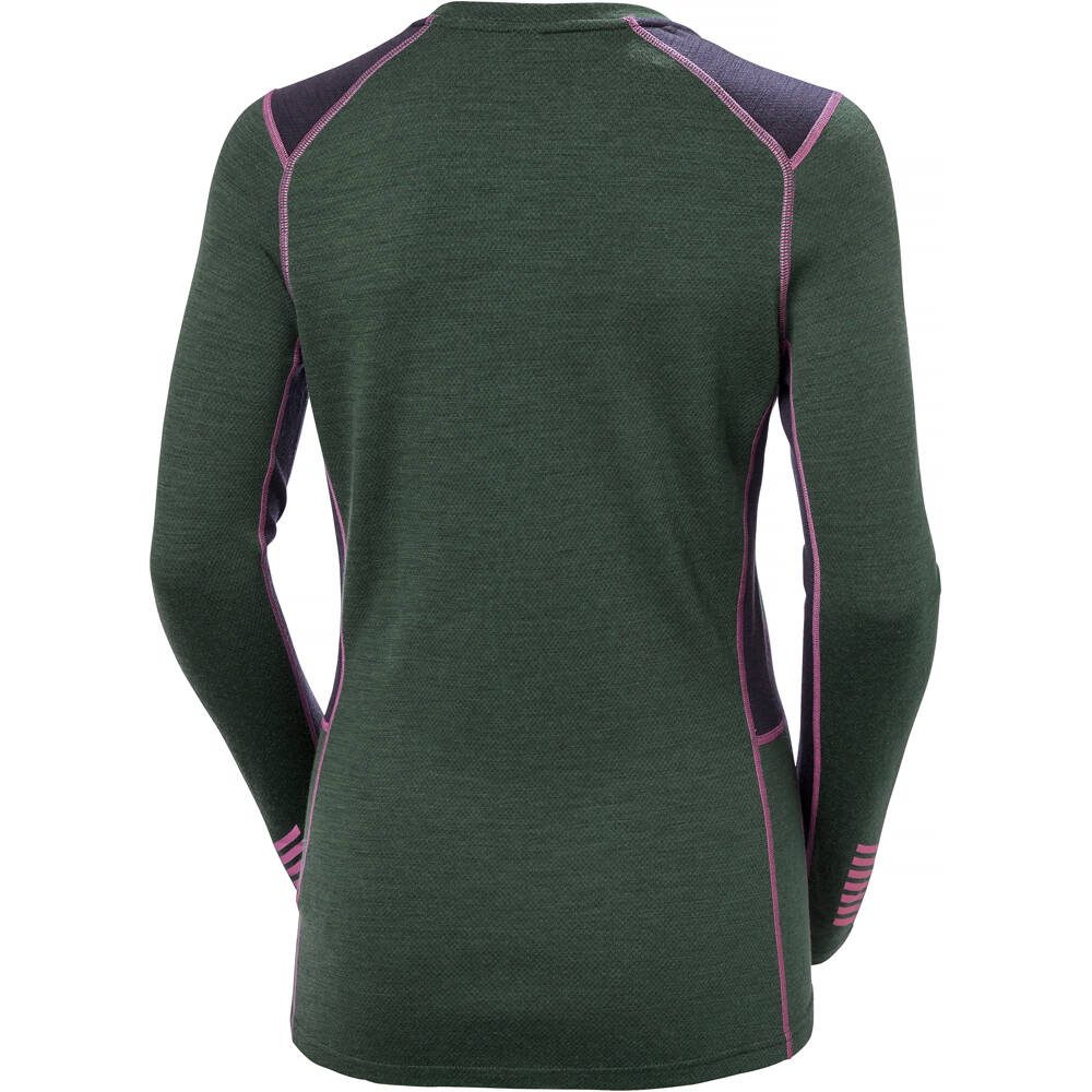 Helly Hansen camiseta térmica manga larga mujer W LIFA MERINO MIDWEIGHT CREW 04