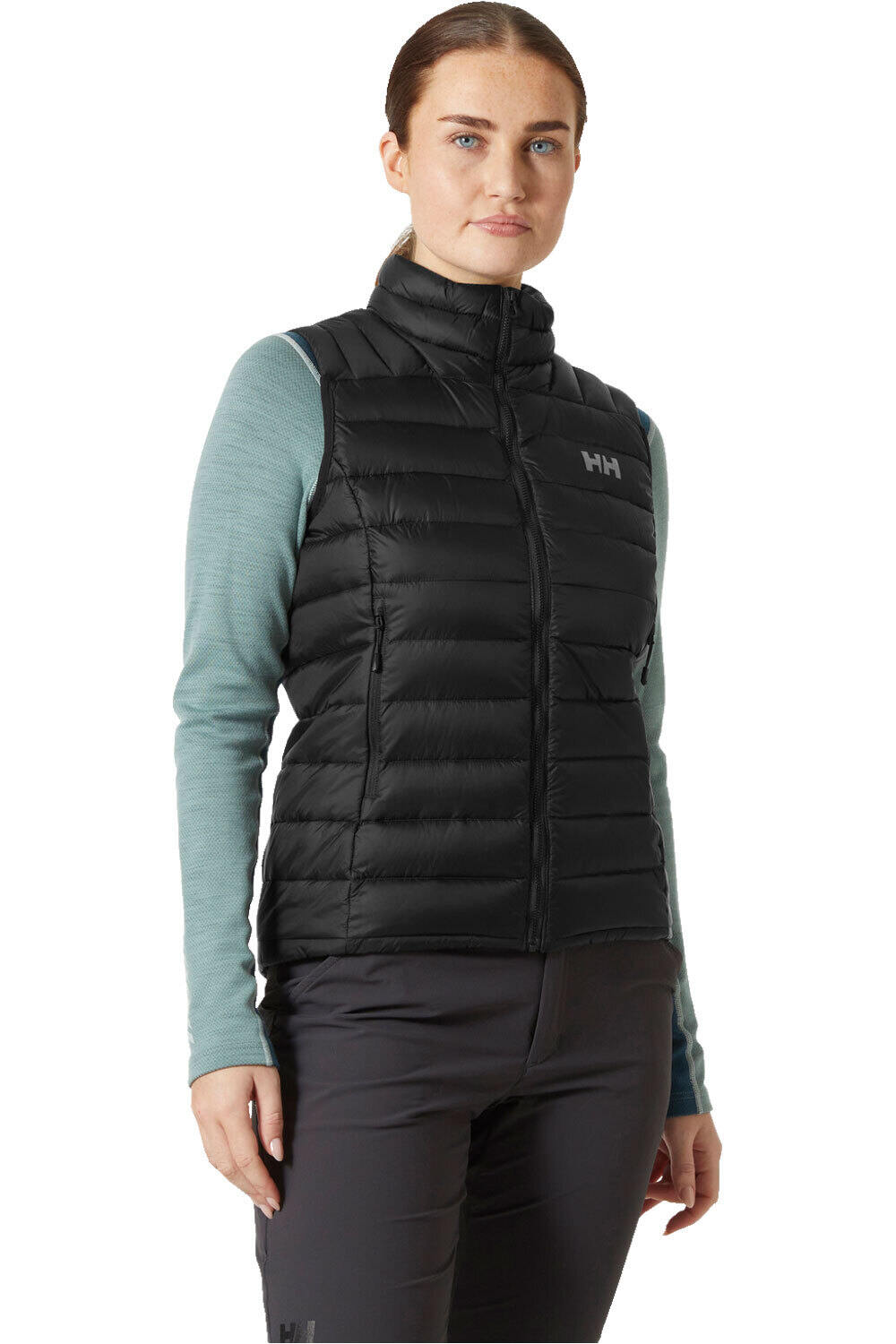 Helly Hansen chaleco outdoor mujer W VERGLAS DOWN VEST 2.0 vista frontal
