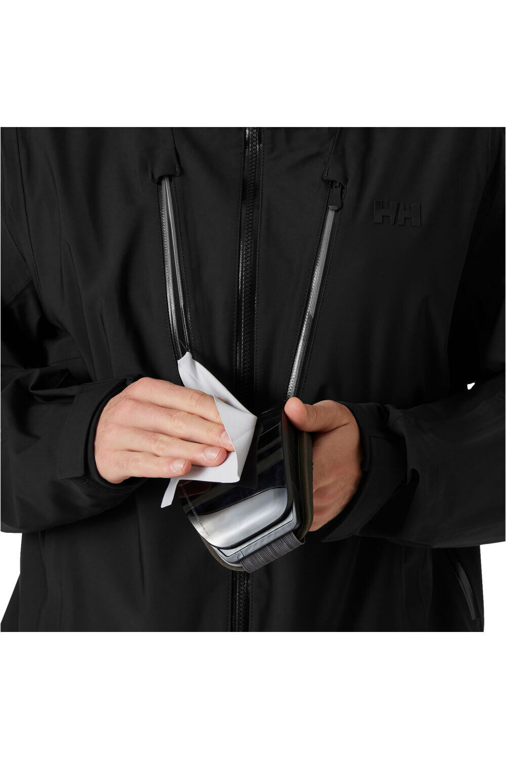 Helly Hansen chaqueta esquí hombre ALPHA 3L LONG SHELL 07