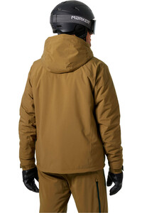 Helly Hansen chaqueta esquí hombre CREWSER JACKET SEPIA vista trasera