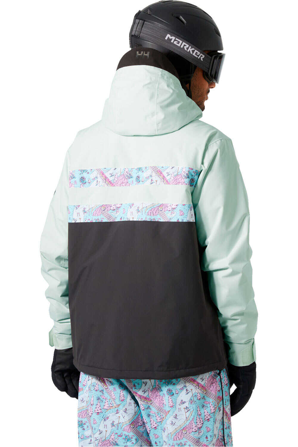 Helly Hansen chaqueta esquí hombre ULLR D FRAM JACKET vista trasera