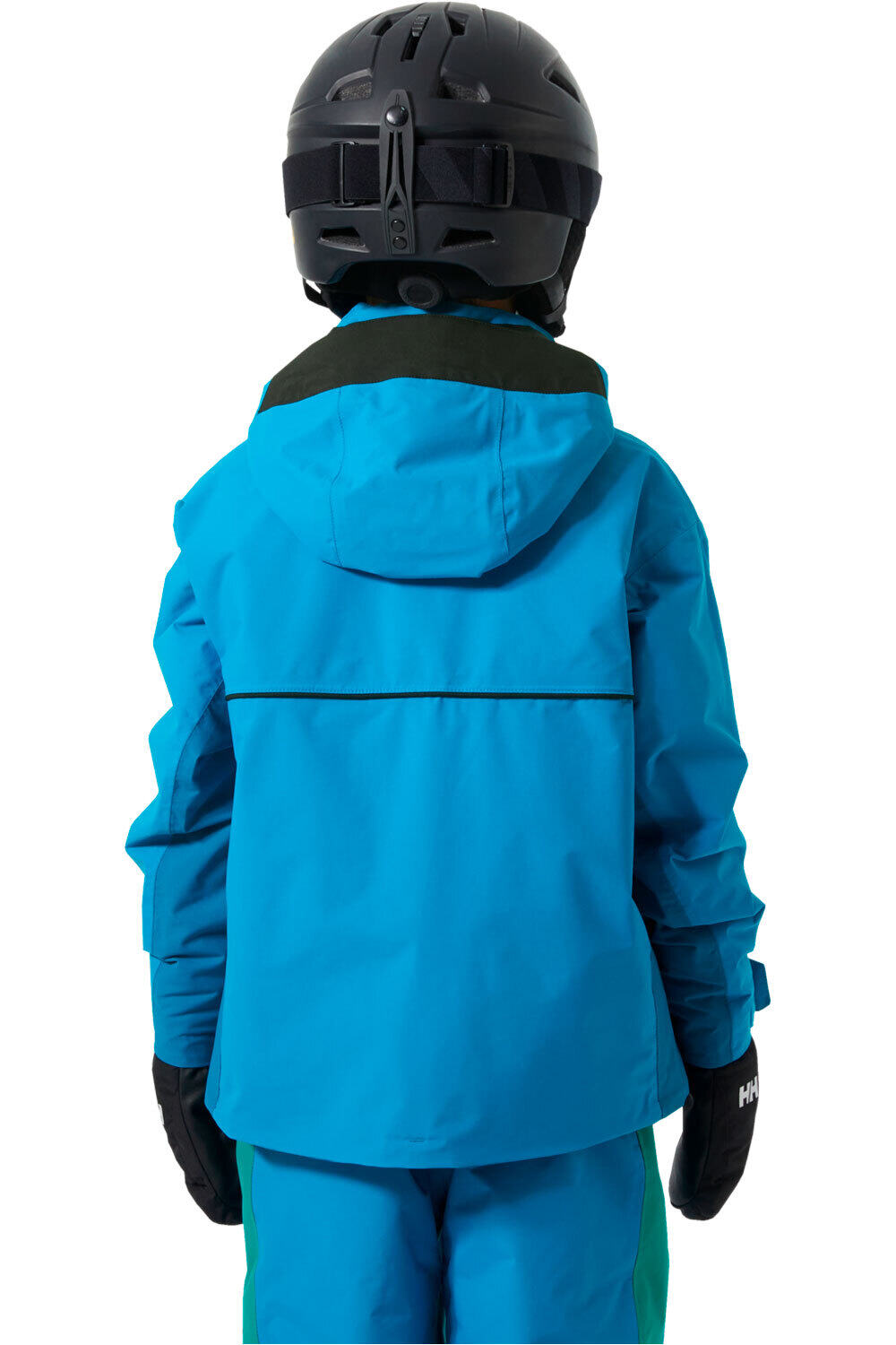Helly Hansen chaqueta esquí infantil JR POWDER LT JACKET vista trasera