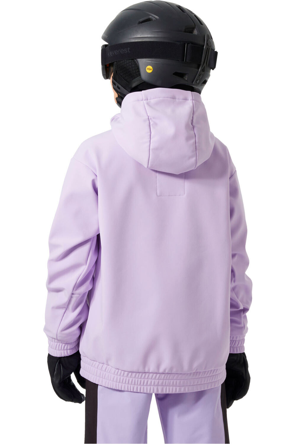 Helly Hansen chaqueta esquí infantil JR POWDER SOFTSHELL HOODIE vista trasera