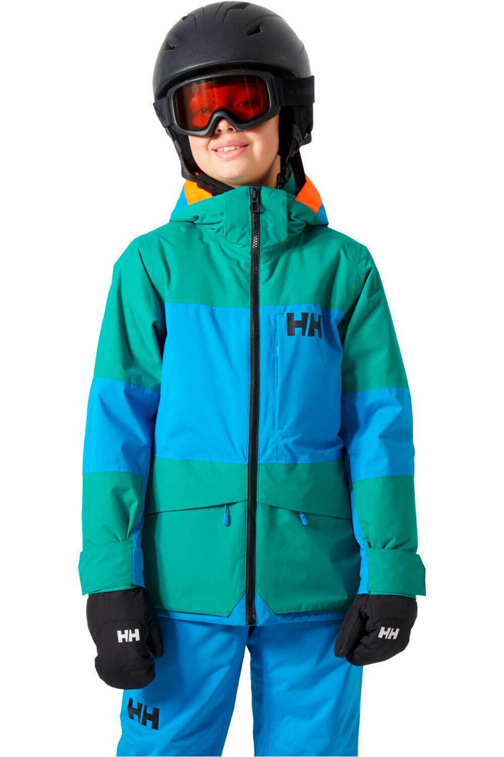 Helly Hansen chaqueta esquí infantil JR SUMMIT 2.0 JACKET vista frontal