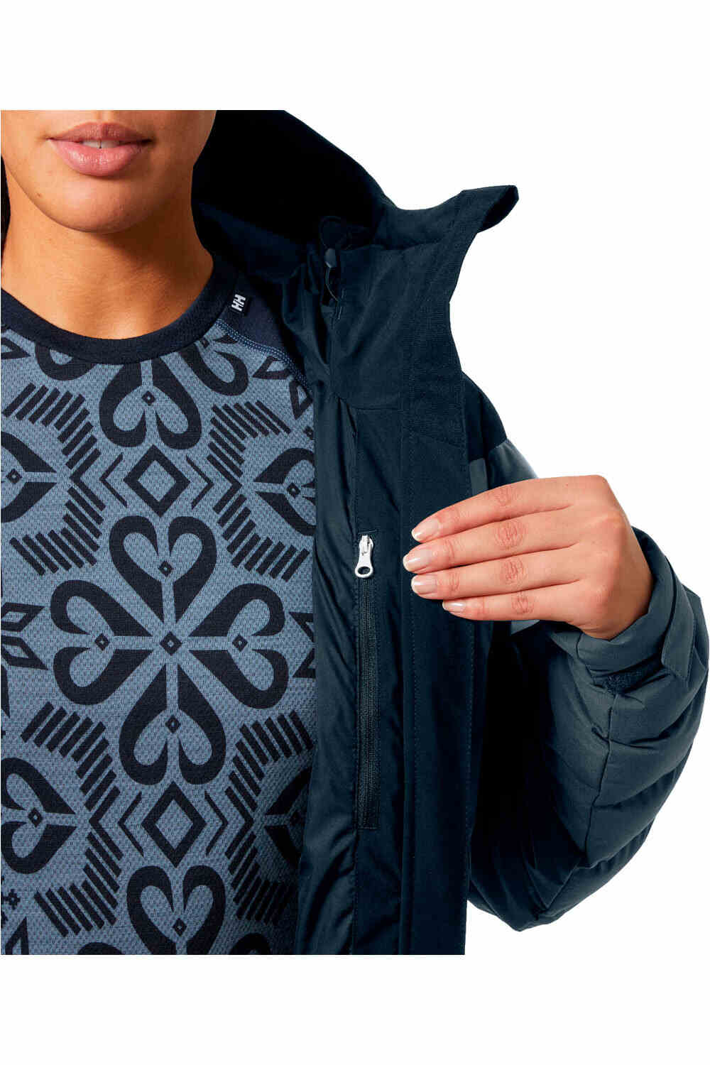 Helly Hansen chaqueta esquí mujer W IMPERIAL PUFFY 2.0 JACKET vista detalle