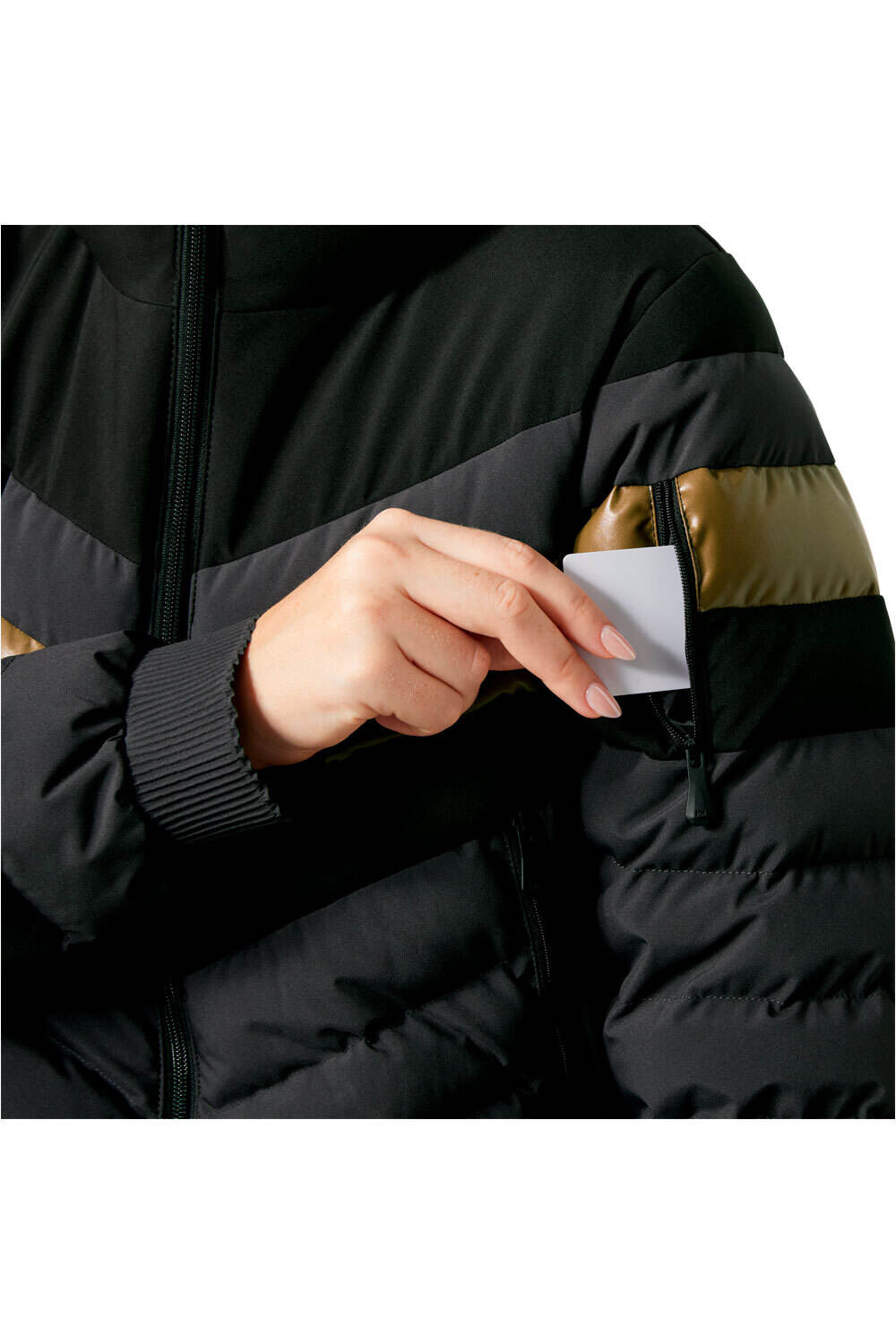 Helly Hansen chaqueta esquí mujer W IMPERIAL SHORT PUFFY JACKET BLACK 03