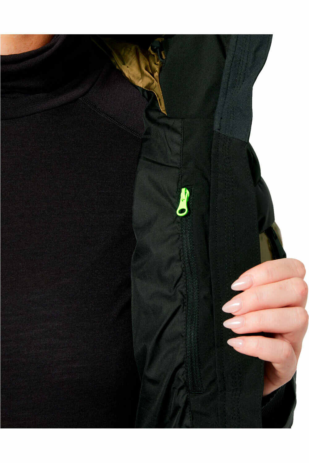 Helly Hansen chaqueta esquí mujer W IMPERIAL SHORT PUFFY JACKET BLACK 07