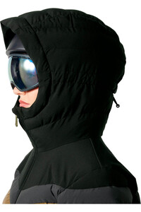 Helly Hansen chaqueta esquí mujer W IMPERIAL SHORT PUFFY JACKET BLACK vista detalle