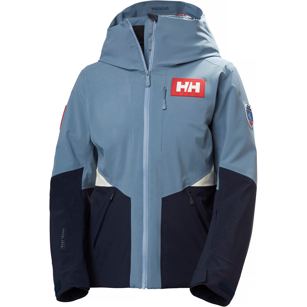 Helly Hansen chaqueta esquí mujer W KVITFJELL RACE INS JACKET vista frontal