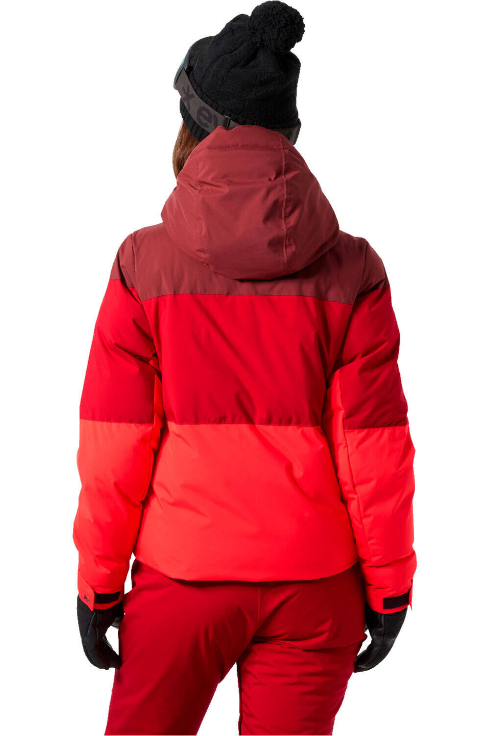 Helly Hansen chaqueta esquí mujer W NORA SHORT PUFFY JACKET vista trasera