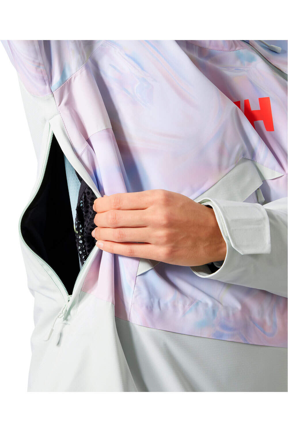 Helly Hansen chaqueta esquí mujer W POWCHASER ASYM JACKET 04