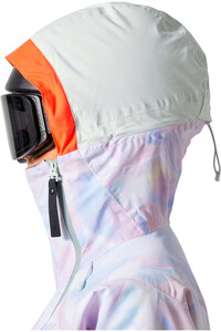 Helly Hansen chaqueta esquí mujer W POWCHASER ASYM JACKET vista detalle