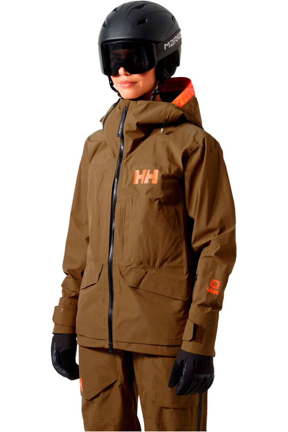 Helly Hansen chaqueta esquí mujer W RIDGE INFINITY SHELL JACKET vista frontal