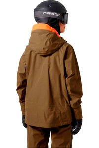 Helly Hansen chaqueta esquí mujer W RIDGE INFINITY SHELL JACKET vista trasera