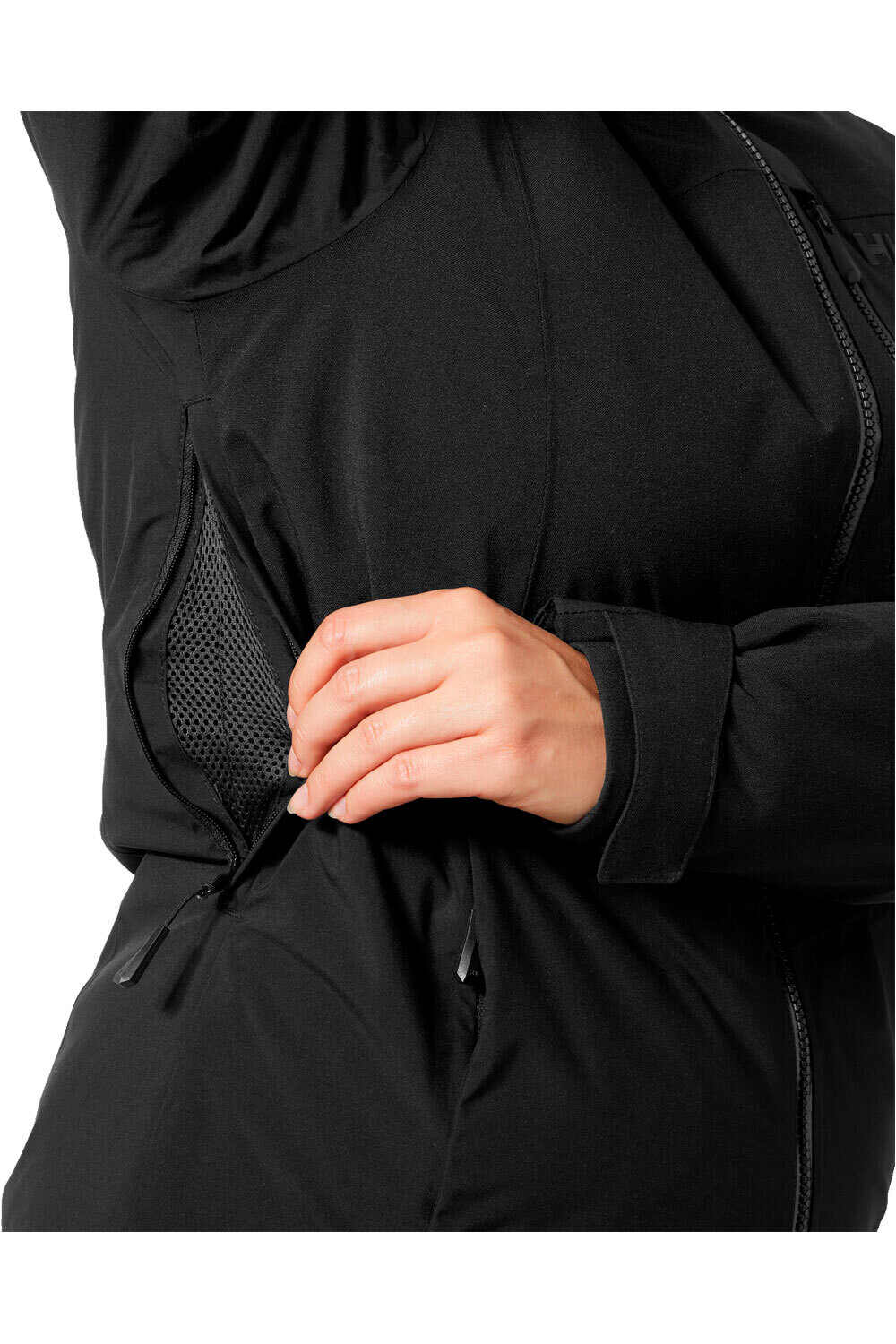 Helly Hansen chaqueta esquí mujer W VALDISERE 3.0 JACKET BLACK 03