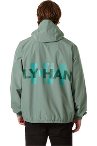 Helly Hansen chaqueta impermeable hombre CORE GRAPHIC RAIN JACKET vista trasera