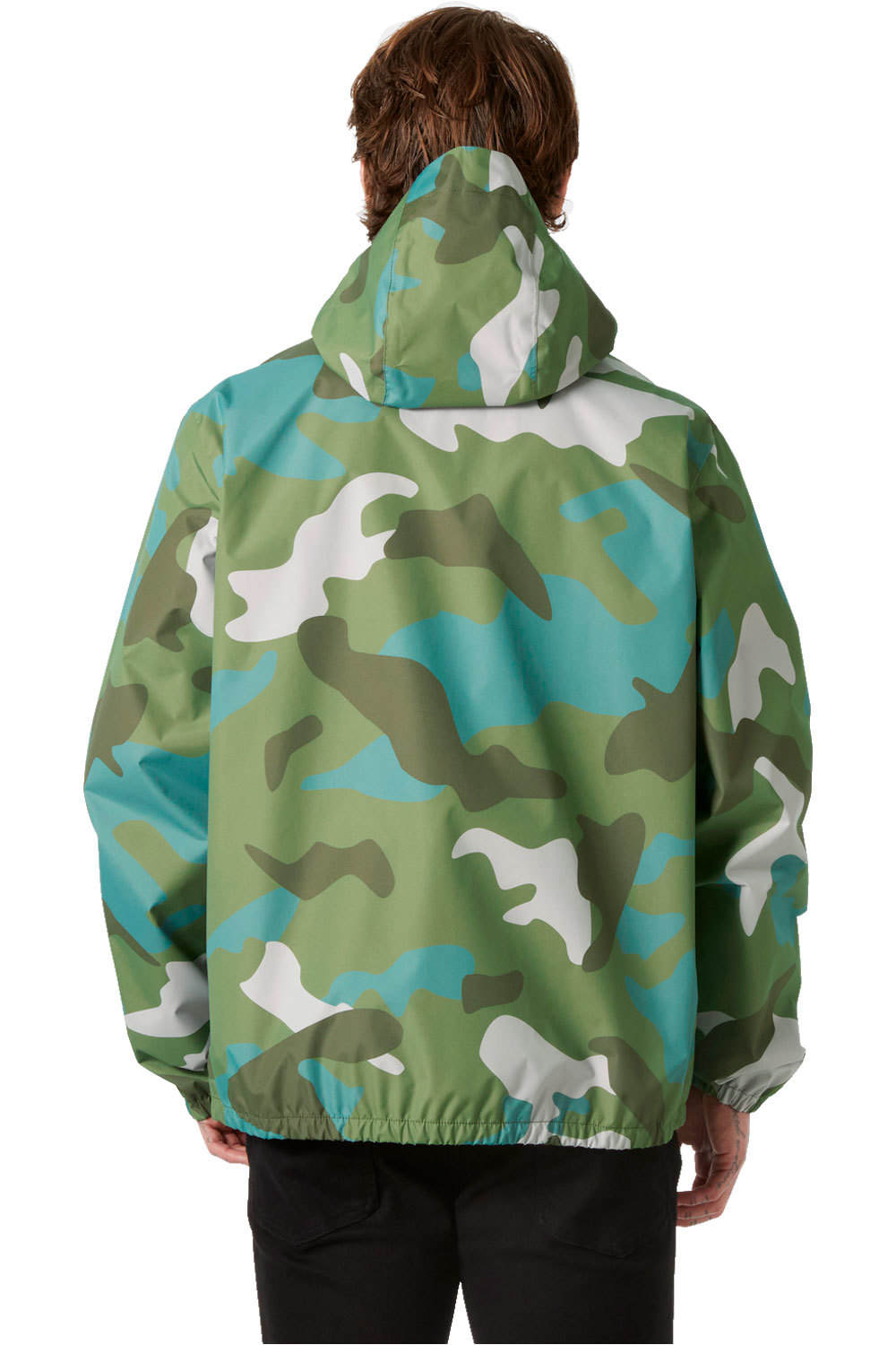 Helly Hansen chaqueta impermeable hombre CORE GRAPHIC RAIN JACKET vista trasera