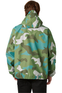 Helly Hansen chaqueta impermeable hombre CORE GRAPHIC RAIN JACKET vista trasera