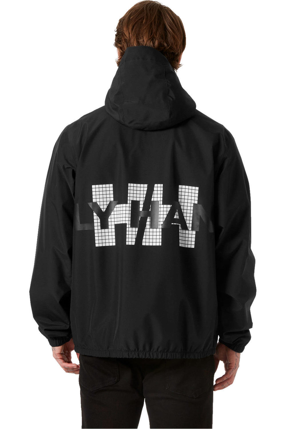 Helly Hansen chaqueta impermeable hombre CORE GRAPHIC RAIN JACKET vista trasera