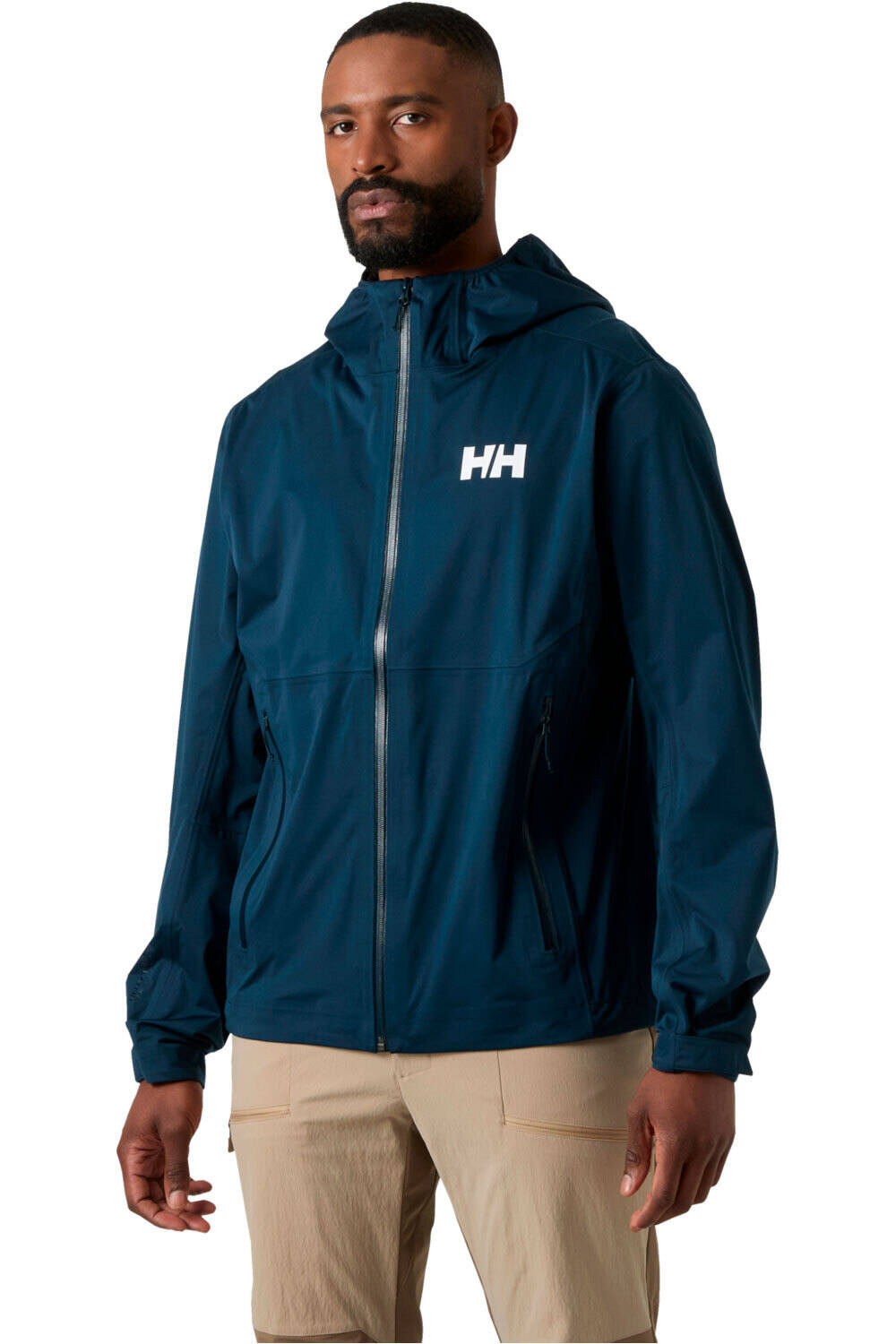 Helly Hansen chaqueta impermeable hombre MOMENTUM 3L STRETCH JACKET vista frontal
