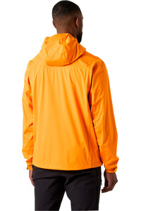 Helly Hansen chaqueta impermeable hombre MOMENTUM 3L STRETCH JACKET vista trasera