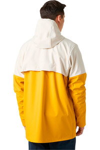 Helly Hansen chaqueta impermeable hombre MOSS BLOCK COAT vista trasera