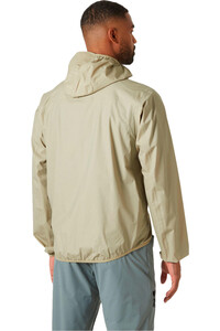 Helly Hansen chaqueta impermeable hombre VERGLAS 2.5L FASTPACK JACKET vista trasera