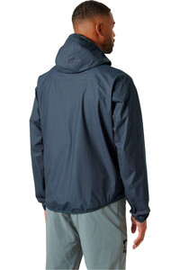 Helly Hansen chaqueta impermeable hombre VERGLAS 2.5L FASTPACK JACKET vista trasera