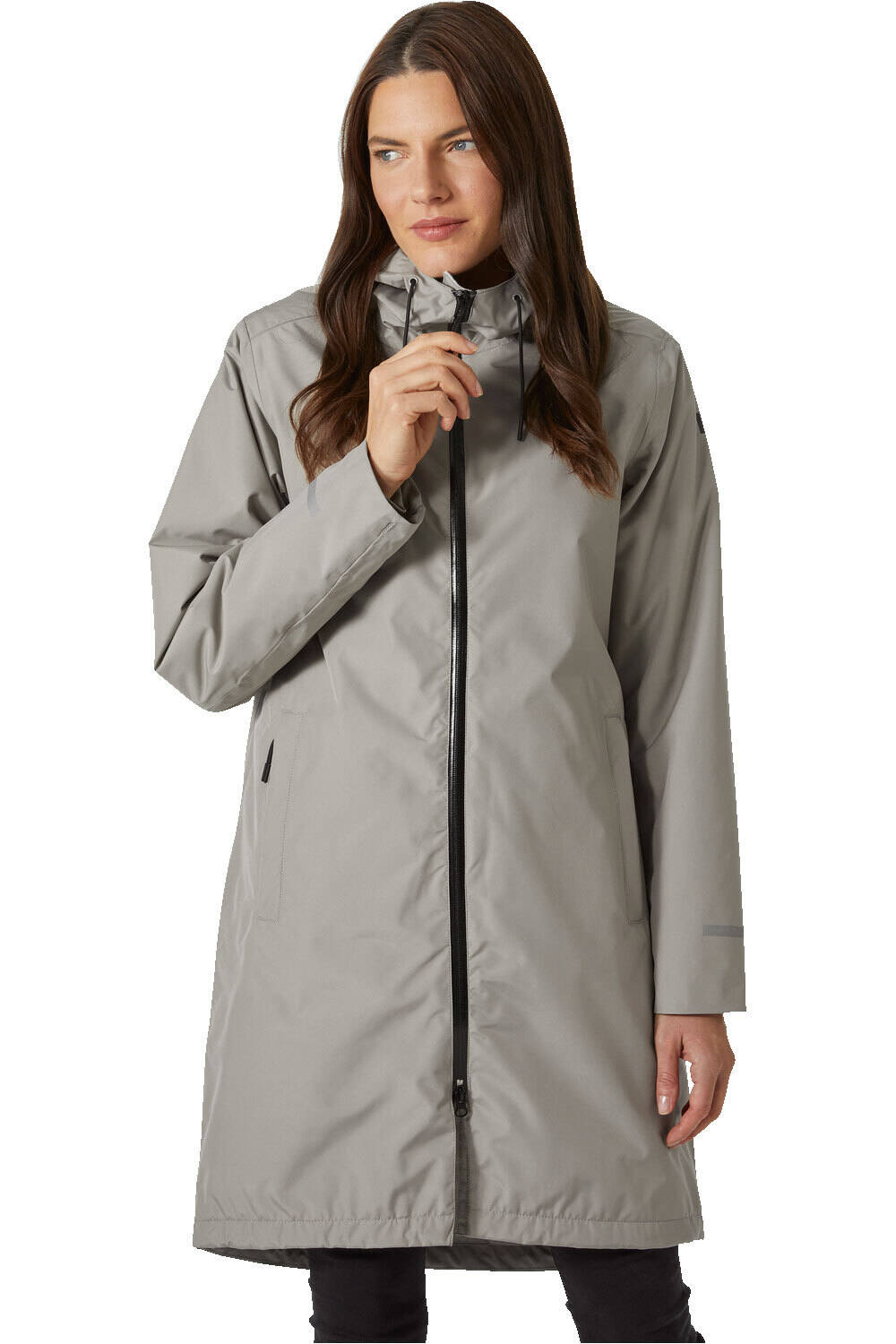 Helly Hansen chaqueta impermeable insulada mujer W ASPIRE RAIN COAT vista frontal