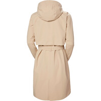 Helly Hansen chaqueta impermeable mujer W JANE TRENCH vista trasera