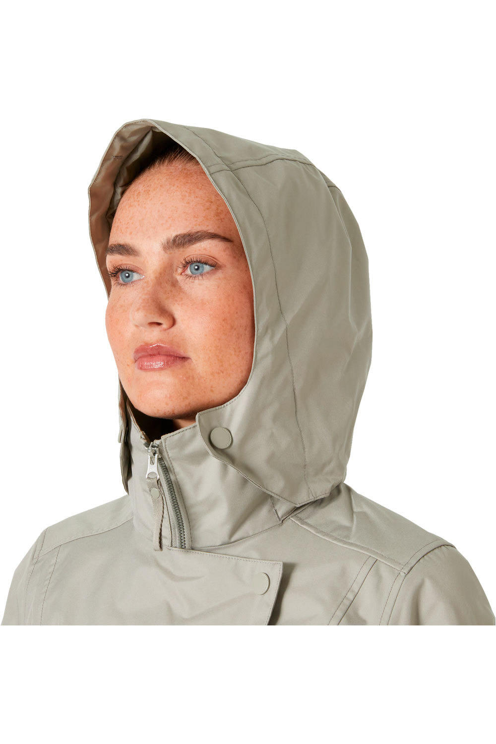 Helly Hansen chaqueta impermeable mujer W WELSEY II TRENCH vista detalle