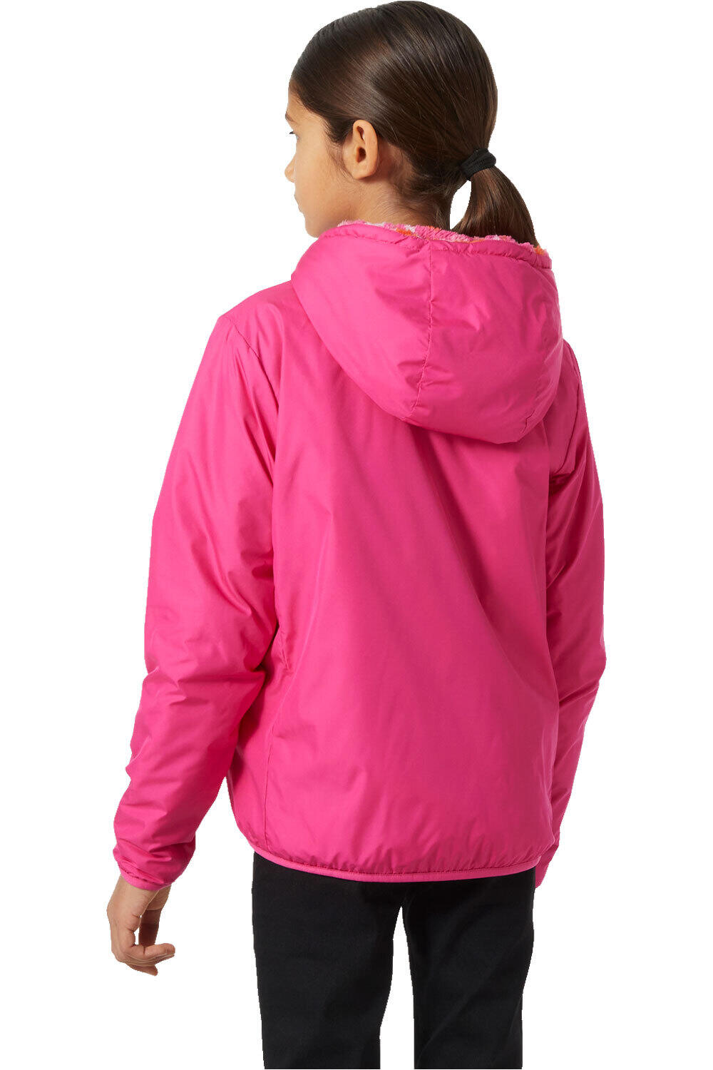 Helly Hansen chaqueta impermeable niño JR CHAMP REVERSIBLE JACKET vista trasera