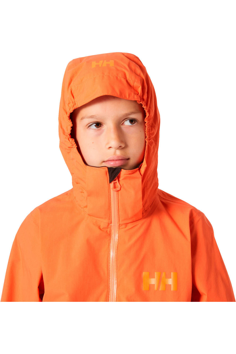 Helly Hansen chaqueta impermeable niño JR LOEN JACKET vista detalle