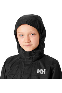 Helly Hansen chaqueta impermeable niño JR LOKE JACKET vista detalle