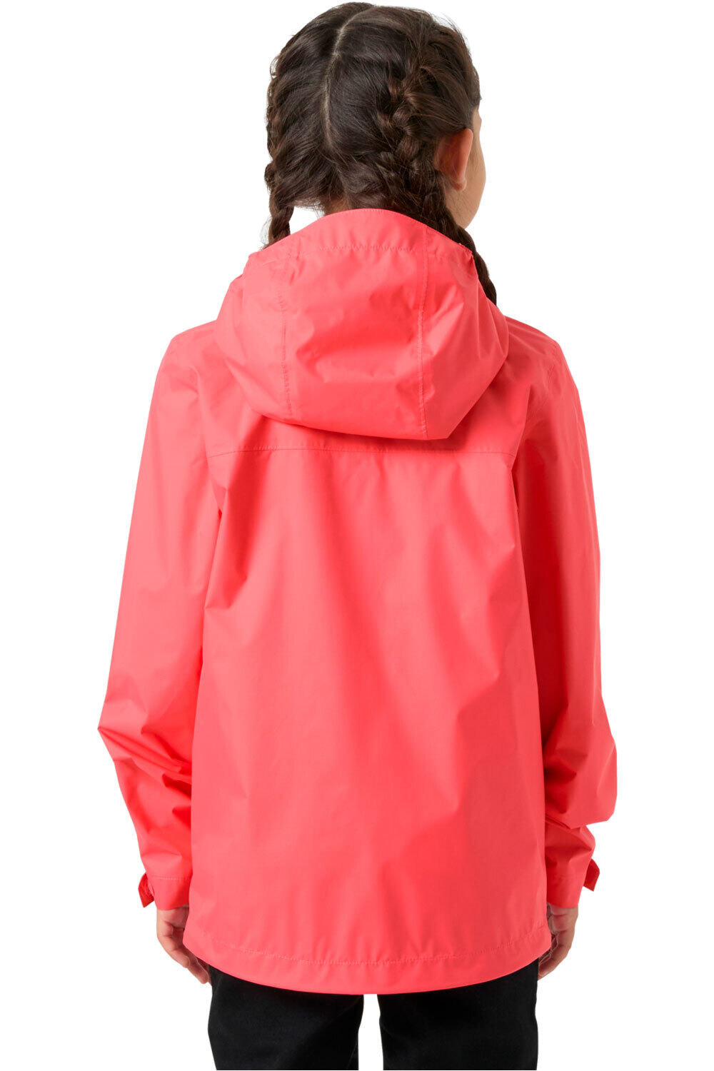 Helly Hansen chaqueta impermeable niño JR LOKE JACKET vista trasera