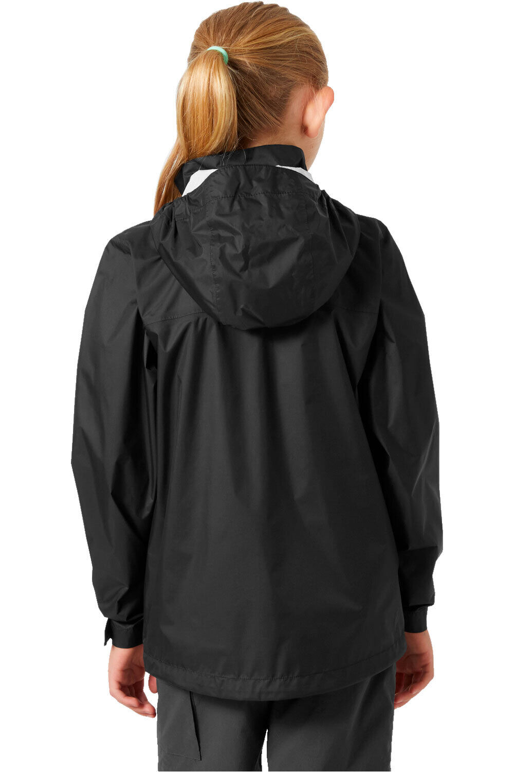 Helly Hansen chaqueta impermeable niño JR LOKE JACKET vista trasera