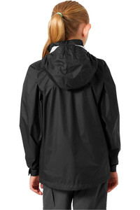 Helly Hansen chaqueta impermeable niño JR LOKE JACKET vista trasera