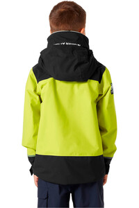 Helly Hansen chaqueta impermeable niño JR SALT PORT 2.0 JACKET vista trasera