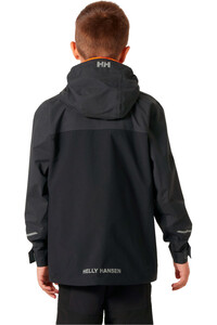 Helly Hansen chaqueta impermeable niño JR SOGNDAL JACKET vista trasera