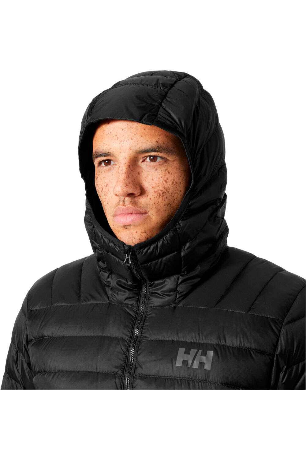Helly Hansen chaqueta outdoor hombre VERGLAS DOWN HYBRID HOOD 2.0 vista detalle