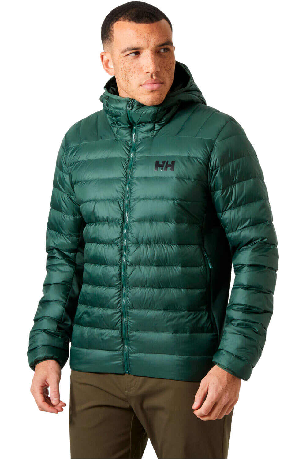 Helly Hansen chaqueta outdoor hombre VERGLAS DOWN HYBRID HOOD 2.0 vista frontal