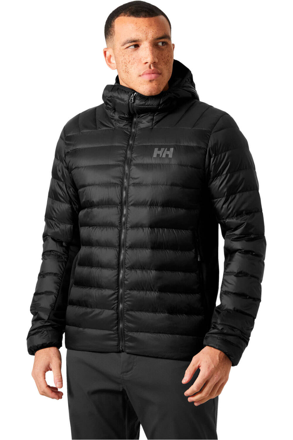 Helly Hansen chaqueta outdoor hombre VERGLAS DOWN HYBRID HOOD 2.0 vista frontal