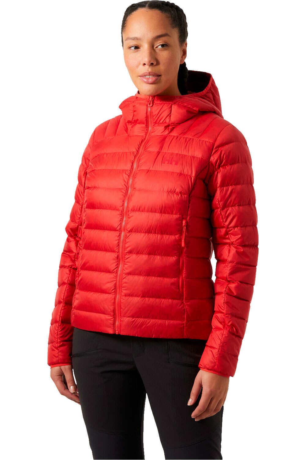Helly Hansen chaqueta outdoor mujer W VERGLAS HOODED DOWN 2.0 vista frontal