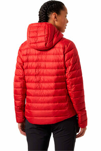 Helly Hansen chaqueta outdoor mujer W VERGLAS HOODED DOWN 2.0 vista trasera
